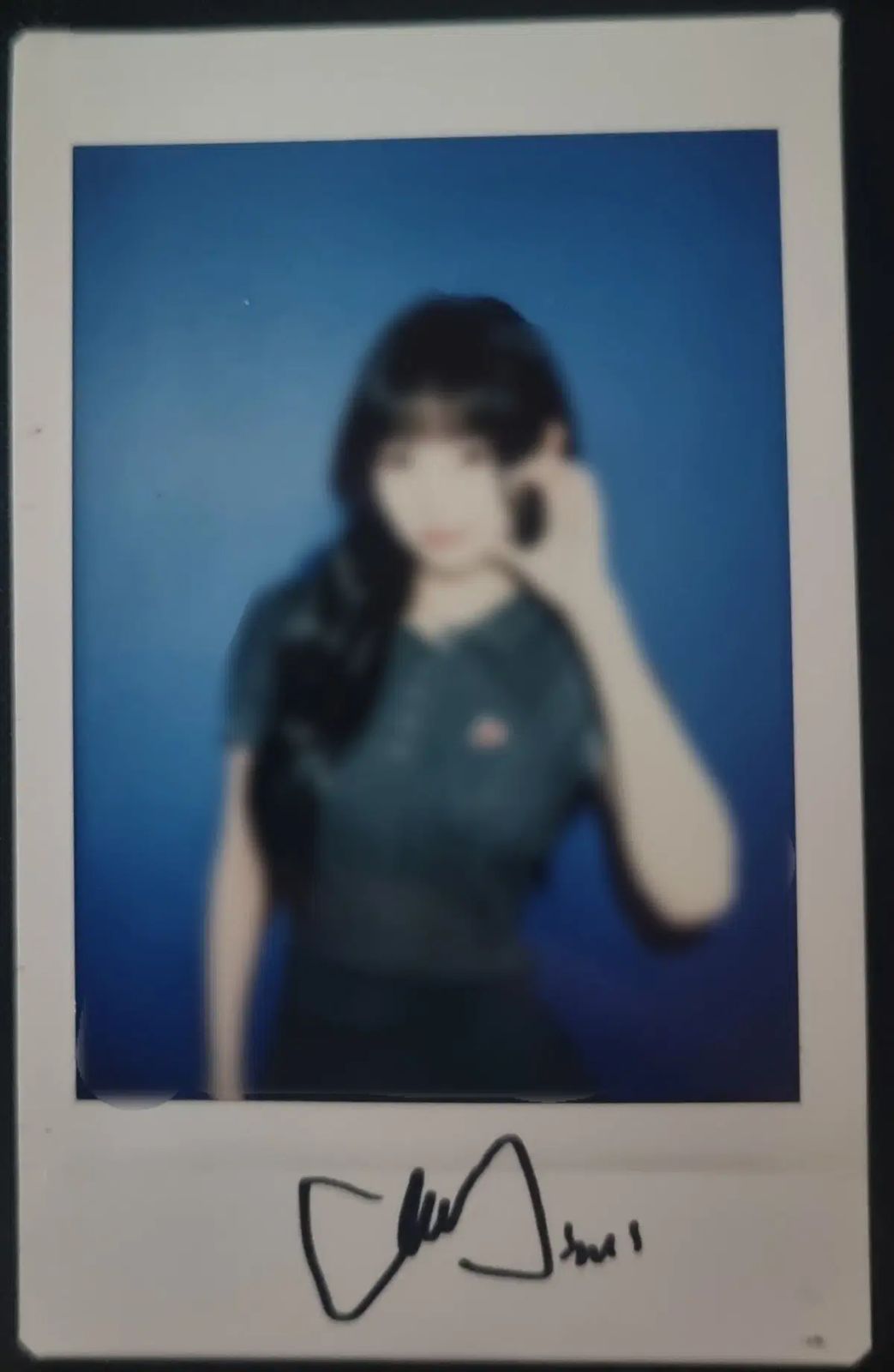 トリプルS キム・チェウォン ペンササイン会 サイン チェキ ポラロイド