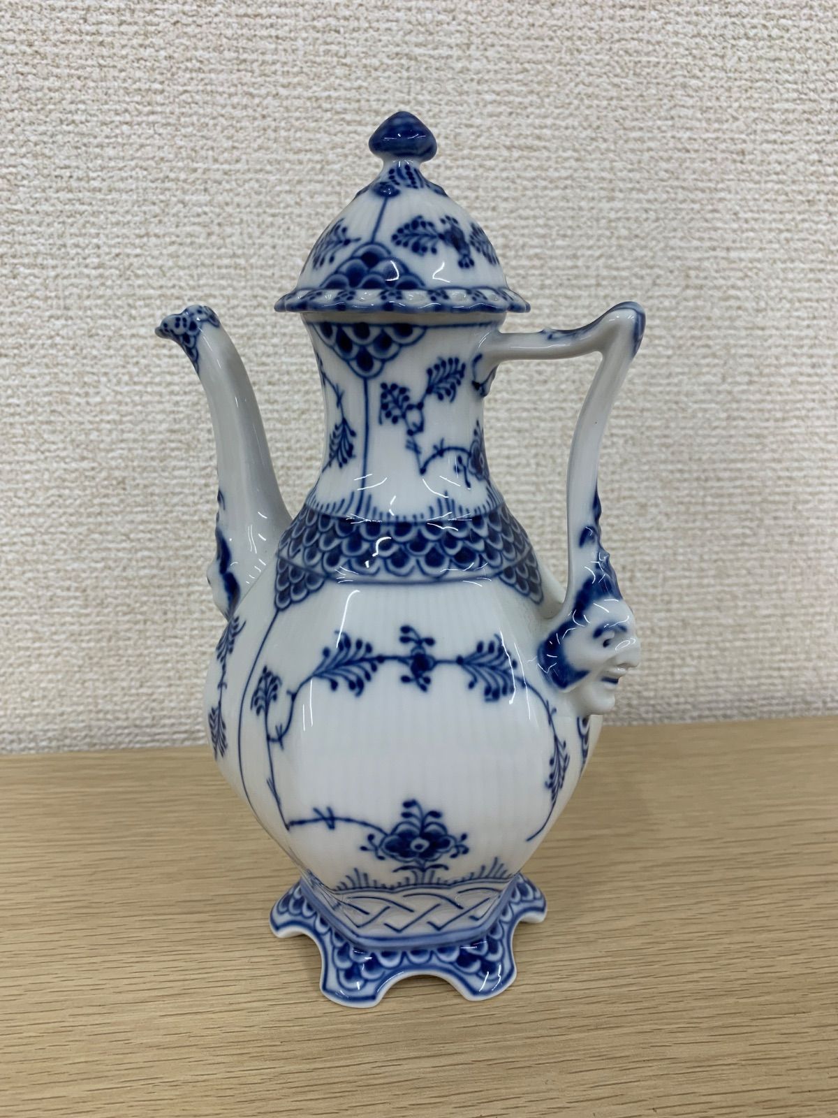 ☆3 ロイヤルコペンハーゲン フルレースダブルフェイス ポット