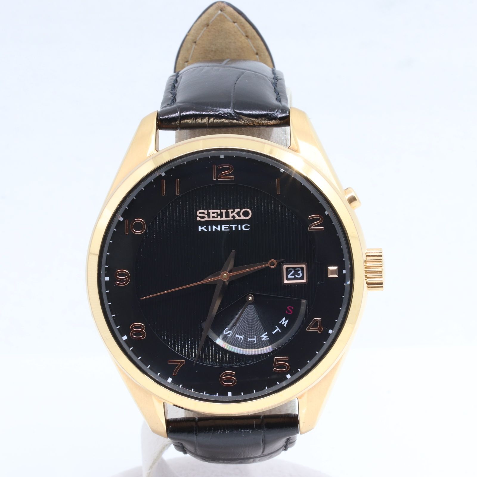 IT2K5X1S4QCH SEIKO セイコー キネティック 5M84-0AC0 自動巻き 腕時計