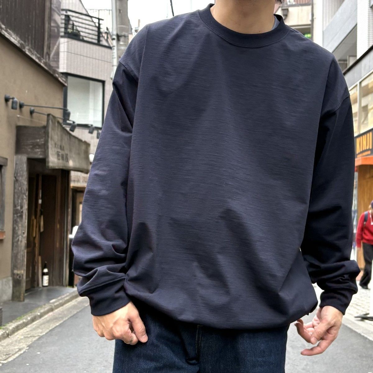 DAIWA PIER39 TECH DRAWSTRING L／S TEEテックスウェットロング 