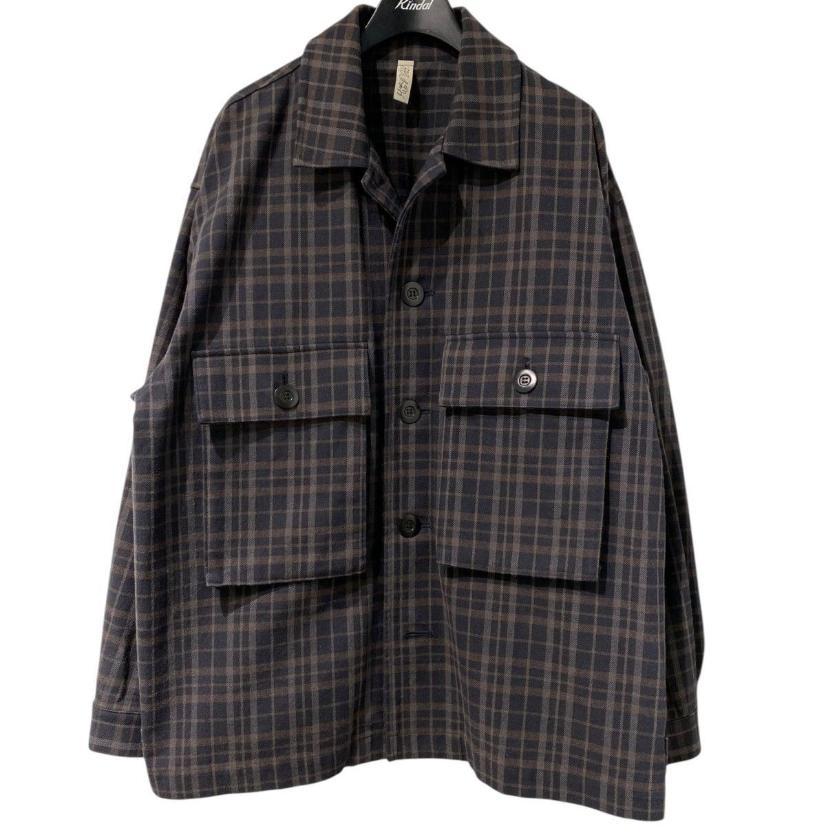 HEALTH Check Short Jacketオーバーサイズチェックショートジャケット 