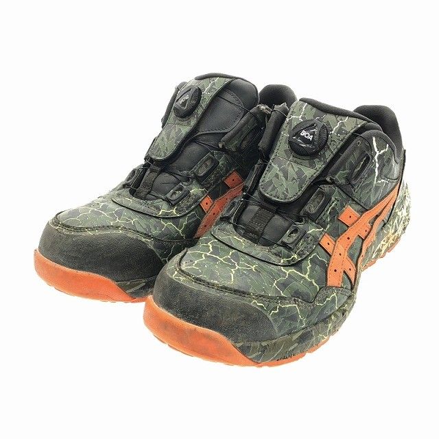 ☆中古品限定カラー☆アシックス ウィンジョブ CP306 BOA MAGMA/マグマ