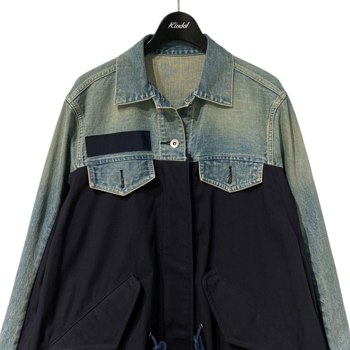 sacai サカイ 20AW モッズコート sacai（サカイ） sacai 20AW Denim×Mods Coatデニムドッキングモッズ