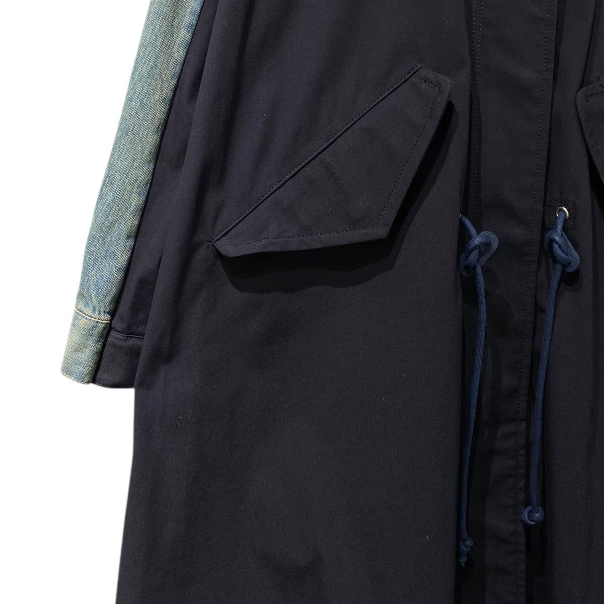 sacai 20AW Denim×Mods Coatデニムドッキングモッズコート SCW-056