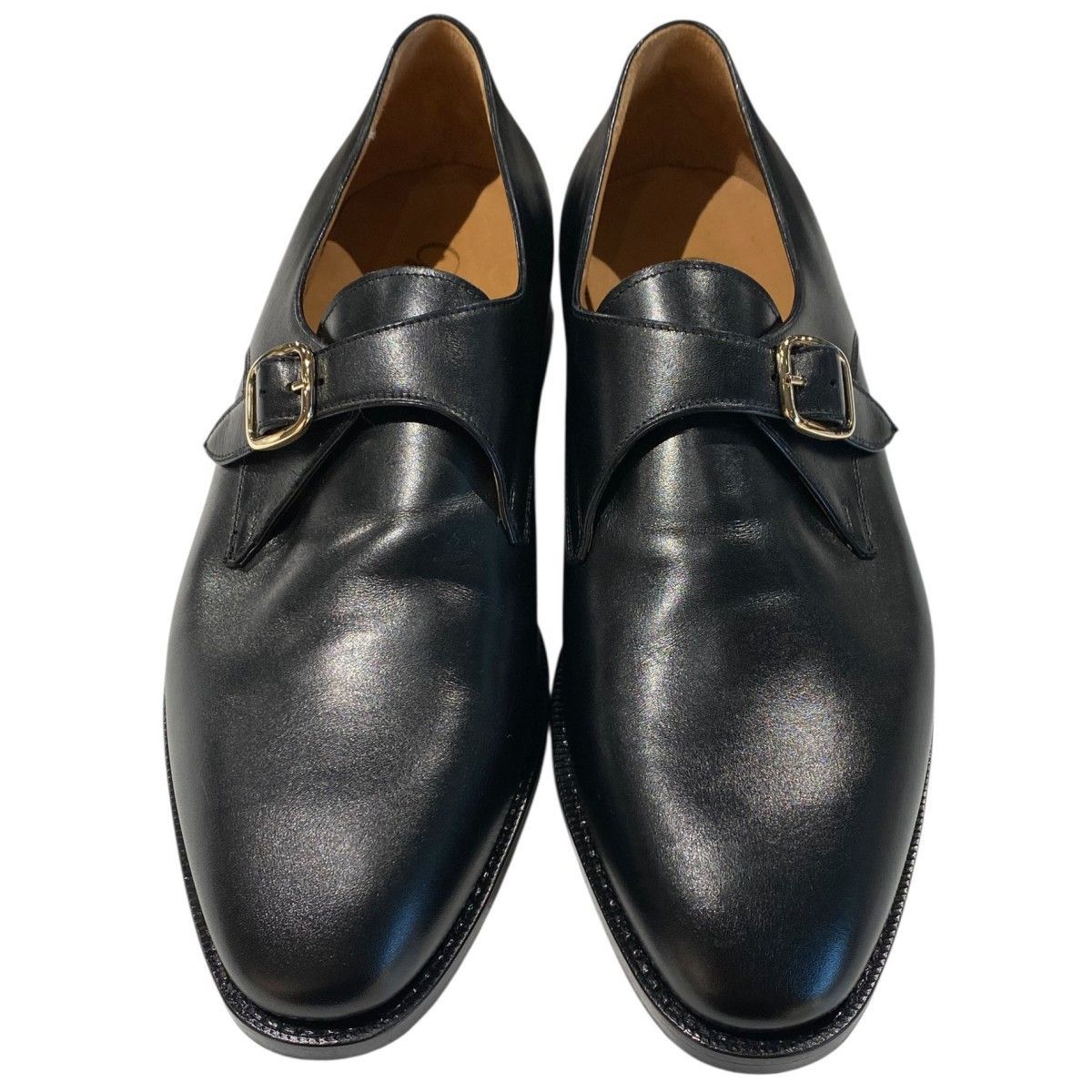 F．LLI Giacometti MONK／FG498 Single Monk Strap Shoesシングル