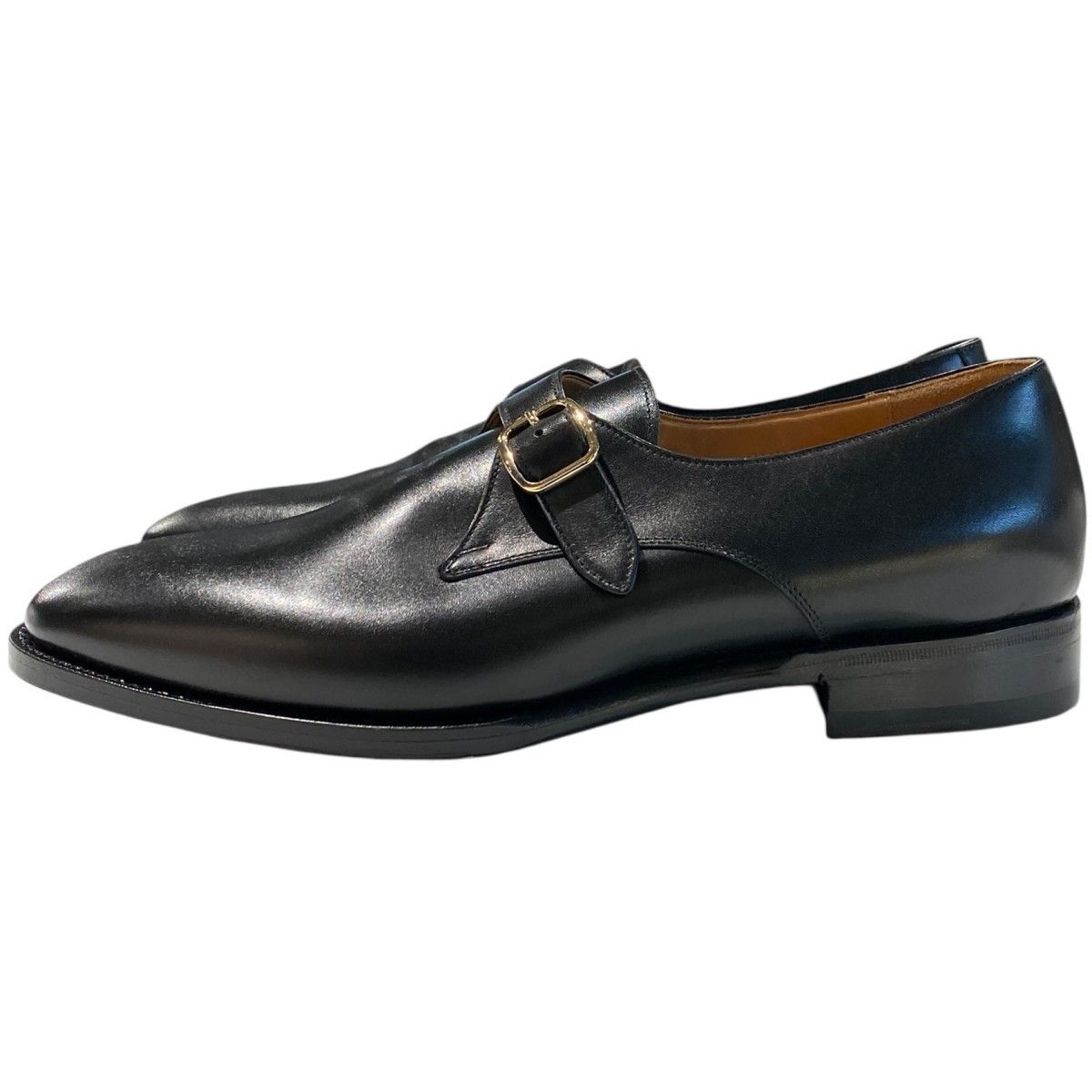 F．LLI Giacometti MONK／FG498 Single Monk Strap Shoesシングル