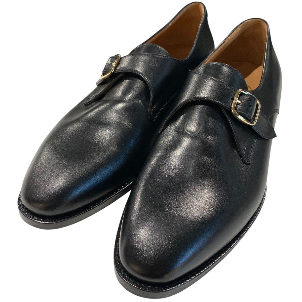 F．LLI Giacometti MONK／FG498 Single Monk Strap Shoesシングル