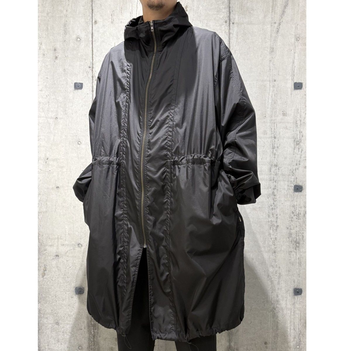 OVY 25SS Nylon Packable Hooded Coatオーバーサイズナイロン