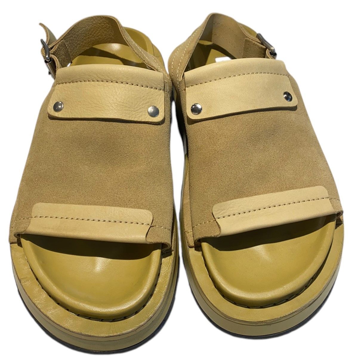 JIL SANDER ALMOND sandal suede reversedレザーサンダル靴スニーカー J33WP0004 8069000122480
