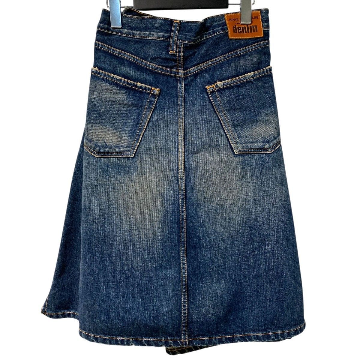 ［名作］JUNYA WATANABE COMME des GARÇONSスカート JUNYA WATANABE COMME des GARCONS Remake Denim Skirt Indigo S (K