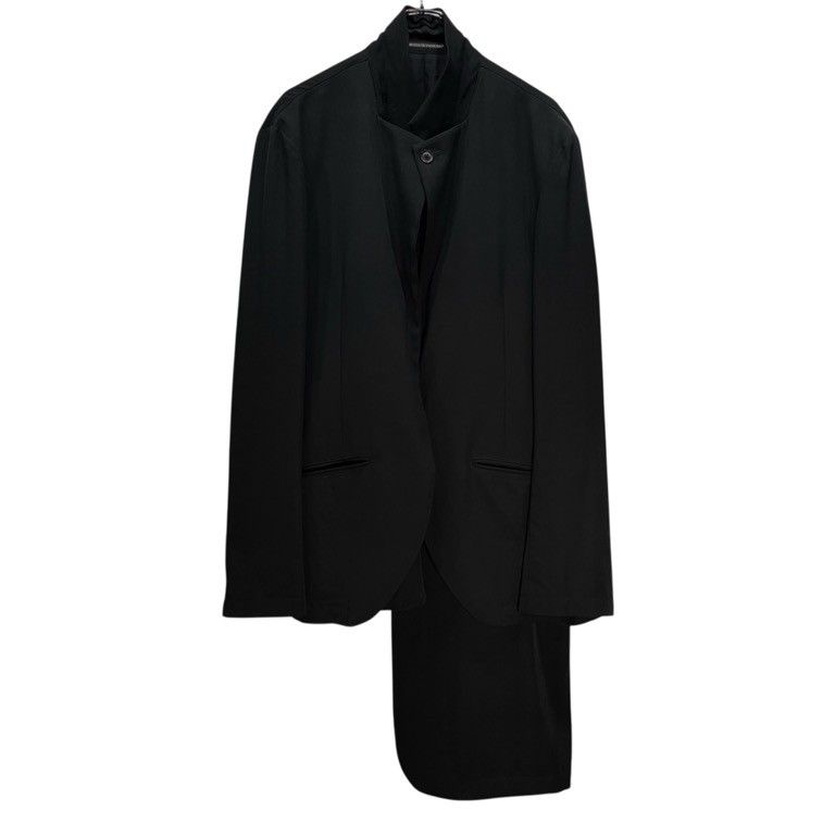 Yohji Yamamoto テーラードジャケット 18ss Yohji Yamamoto Pour Homme 18SS ウールギャバジンレイヤード