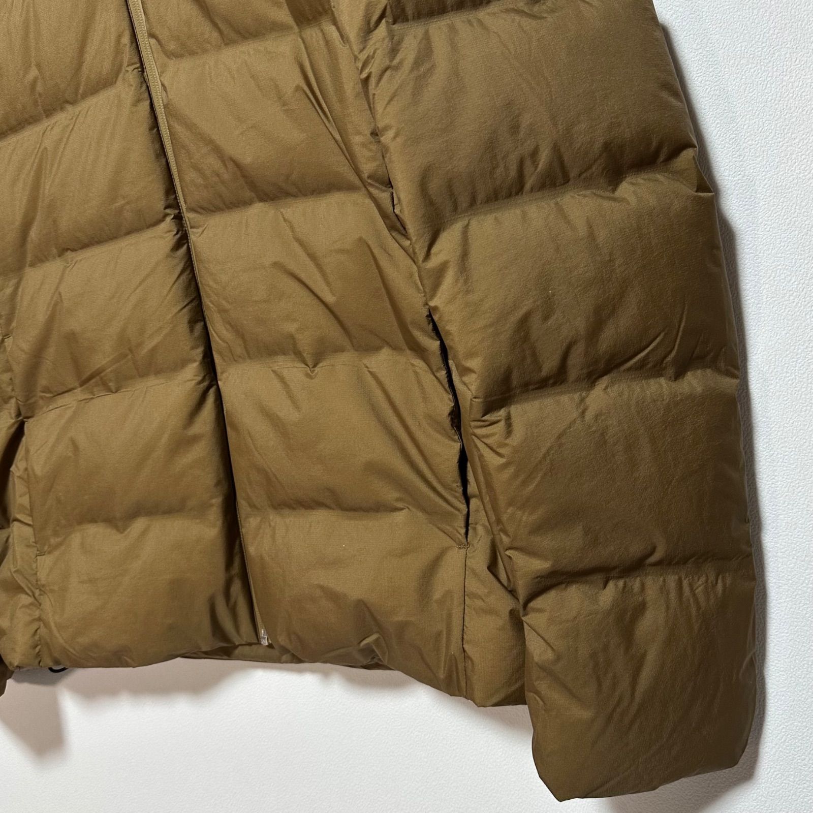 UNIQLO ユニクロ シームレスダウンパーカ XL マスタードブラウン