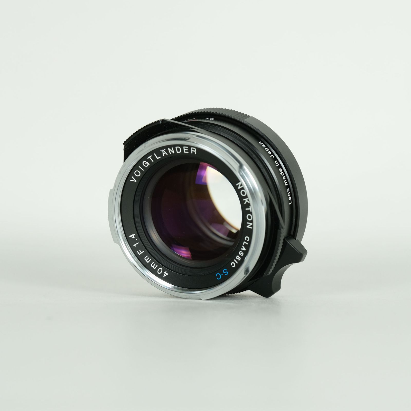 美品 | フィルター付] Voigtlander NOKTON Classic 40mm F1.4 SC VM