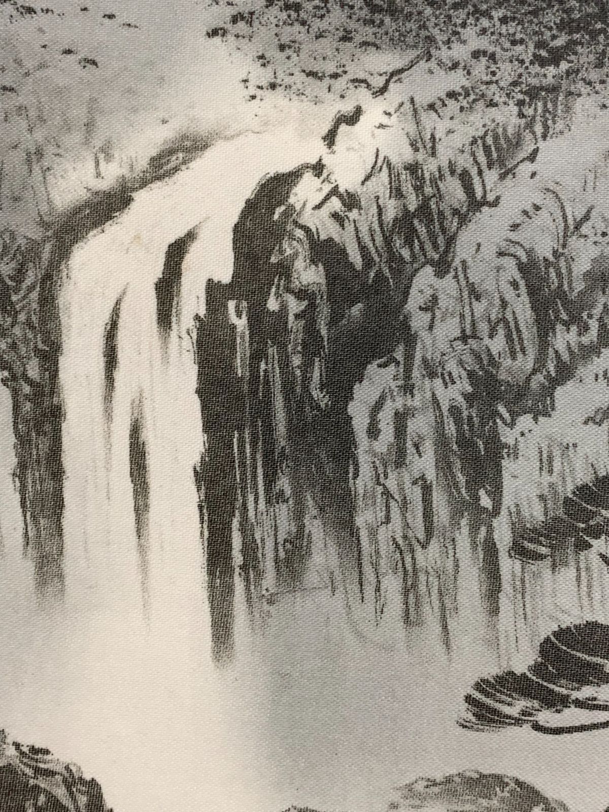 掛け軸】286 榎本渓崖「水墨山水」#茶掛 #掛軸 #古美術 #骨董 #お