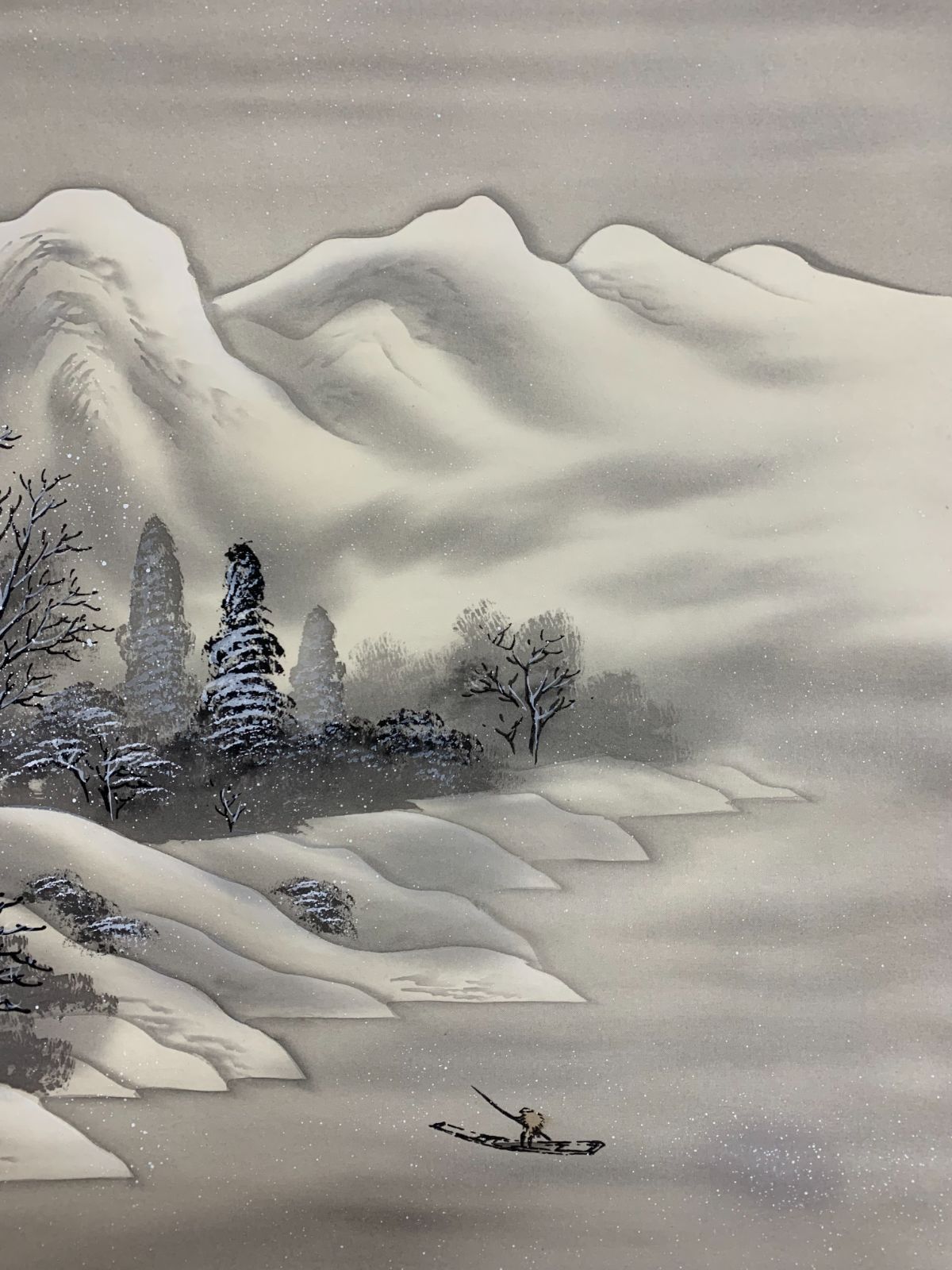 拓本　中国1990年代　高山　掛け軸 拓本 中国1990年代 高山 掛け軸 【公式通販】