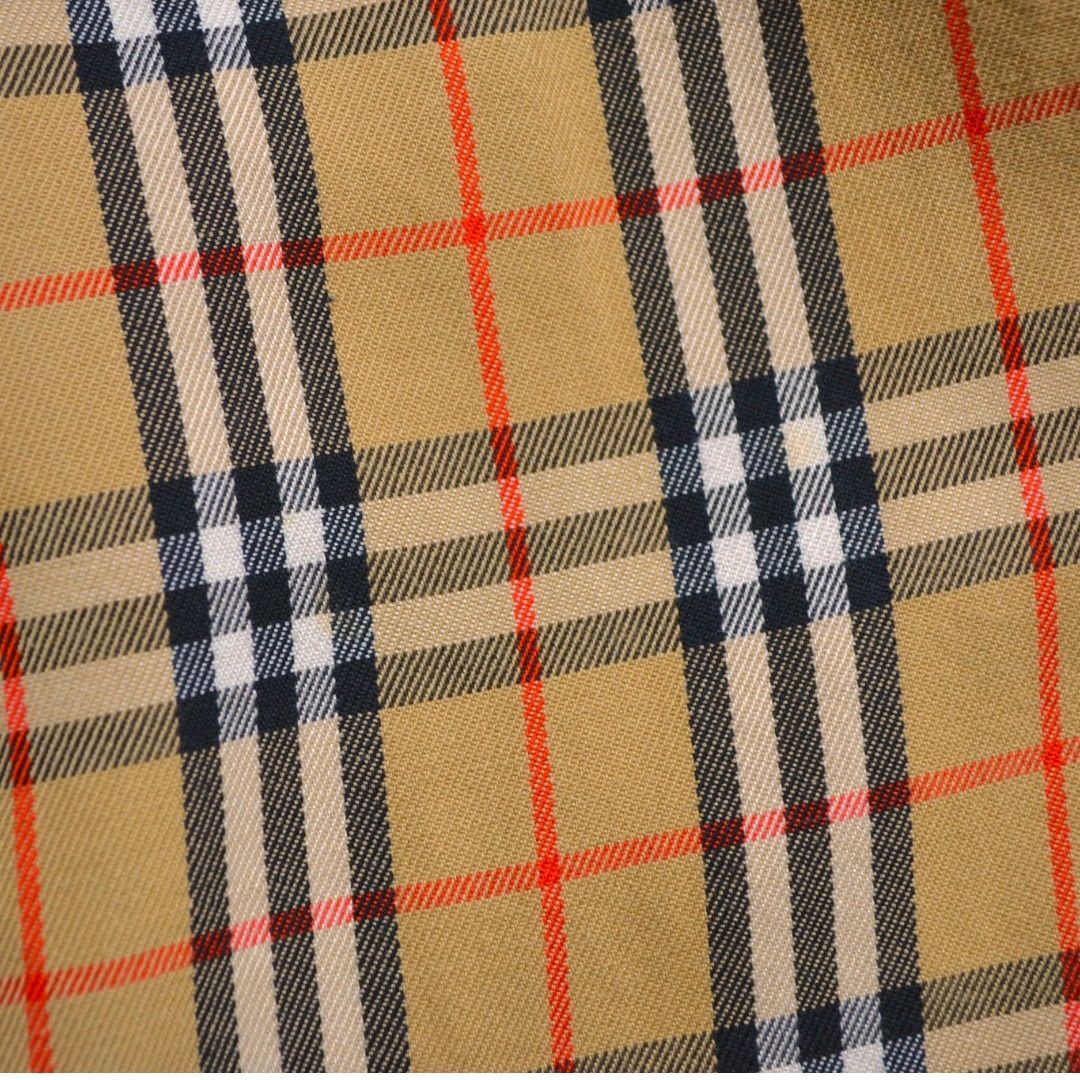 BURBERRYバーバリー キッズ140 コットン製ノヴァチェック柄ウエスト