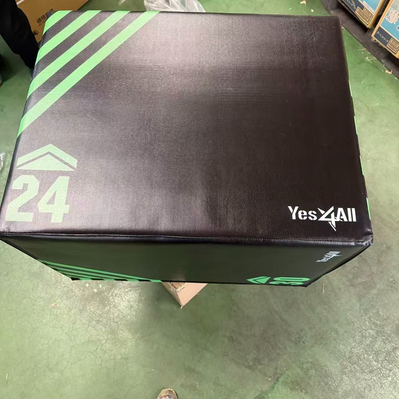 プライオボックス①緑 イエスフォーオール Yes4All ジャンプボックス