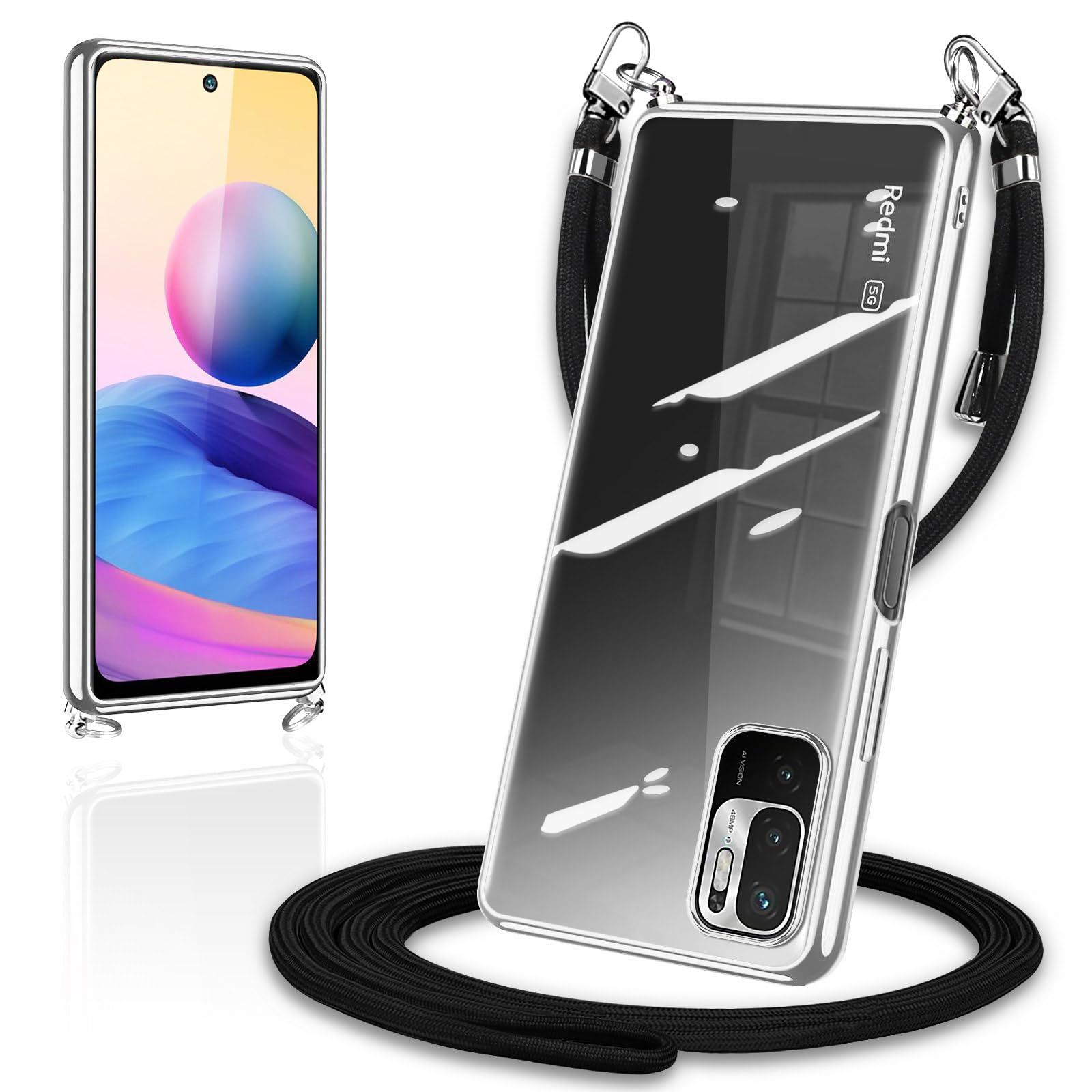 Xiaomi Redmi Note 10 JE/Redmi Note 10T 用の ケース クリア