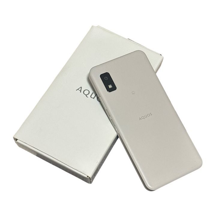 中古品 AQUOS wish A104SH 64GB アイボリー - メルカリ