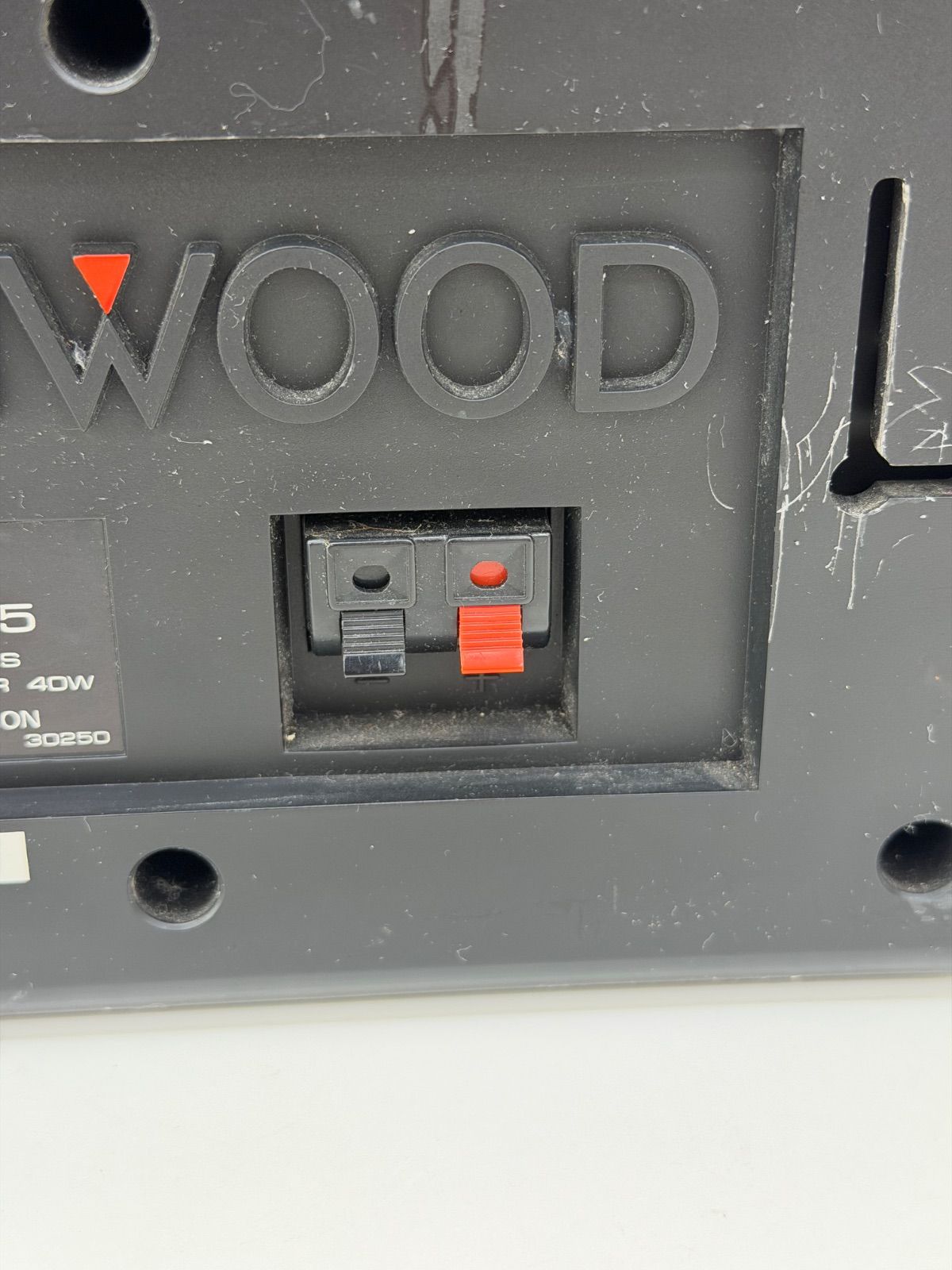 E【ジャンク】KENWOOD ケンウッド CM-5 スピーカー コンパクト