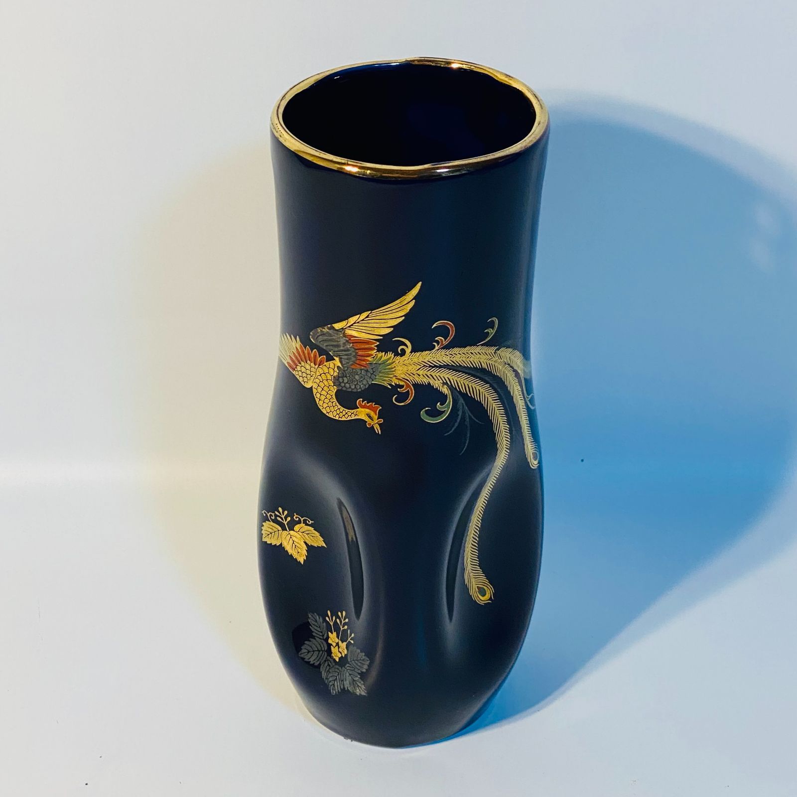 幸水 花瓶 鳳凰 花器 華道 花道 お花 生け花 花立 花入 水盤 水器 送料