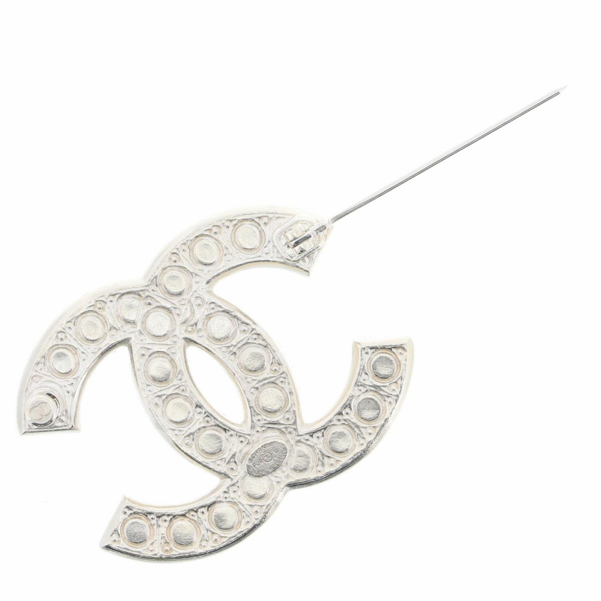 CHANEL シャネル ココマーク ラインストーン ブローチ ブローチ