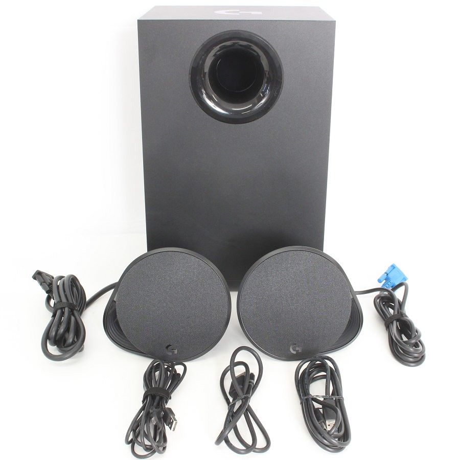 美品】Logicool G560 LIGHTSYNC PC ゲーミングスピーカー ロジクール