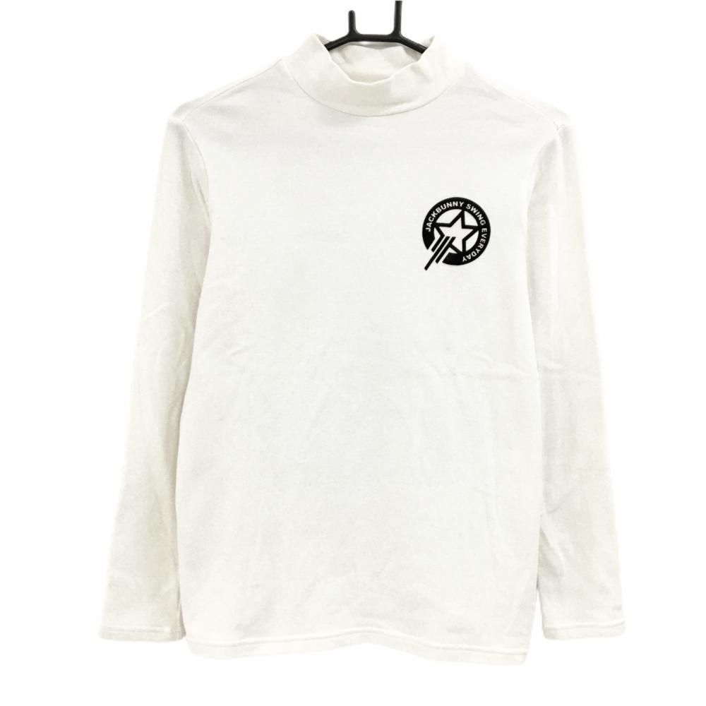 Jack Bunny レディース ハイネックシャツ M ホワイト Jack Bunny