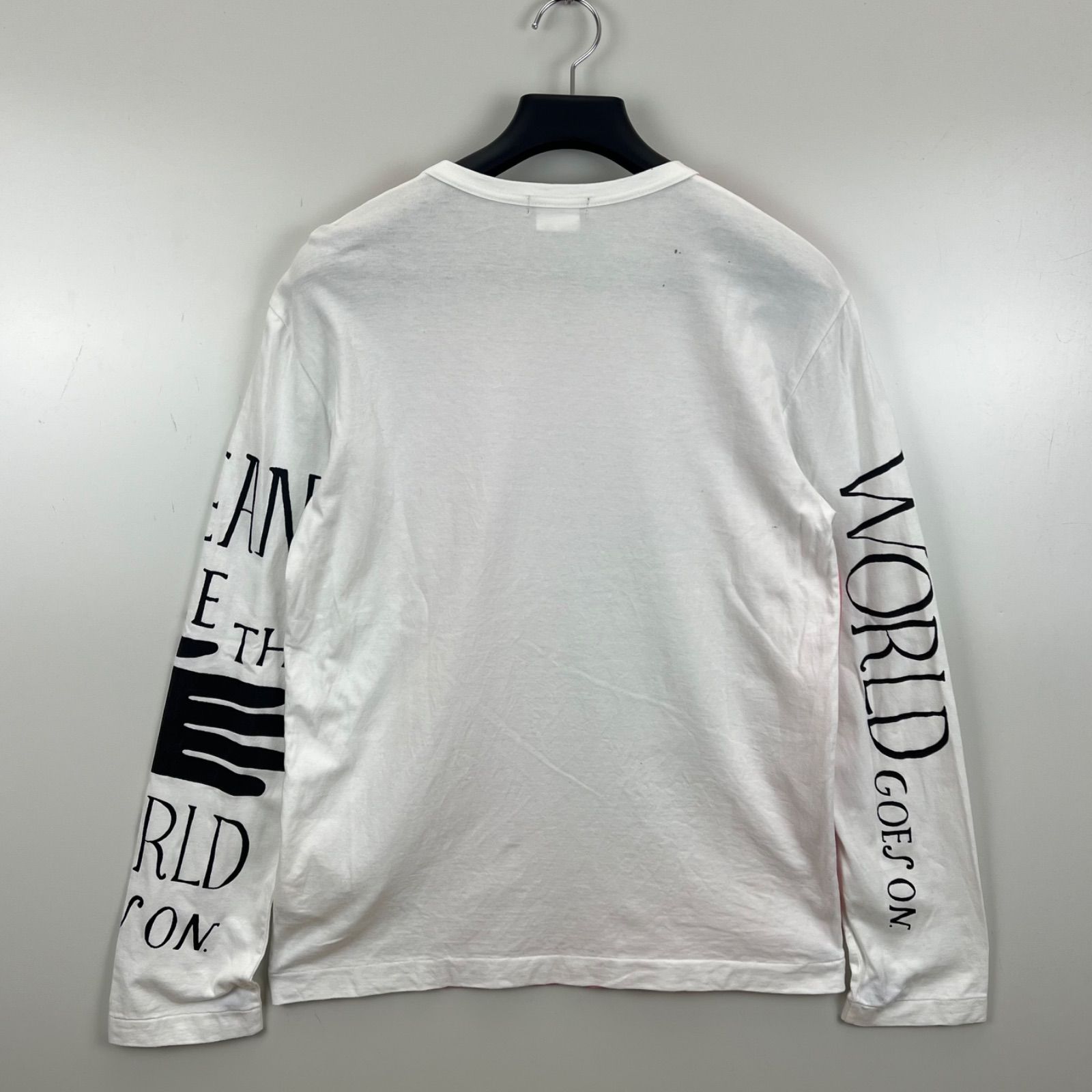 COMME des GARCONS HOMME PLUS CDG AD2018 MEANW print L/S Tee