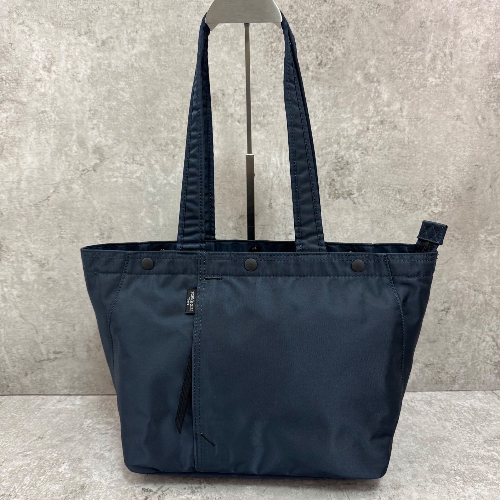 吉田カバン　PORTER ポーターガール　ネイビー　L ポーターガール トートS 吉田カバン ネイビー未使用 美品PORTER