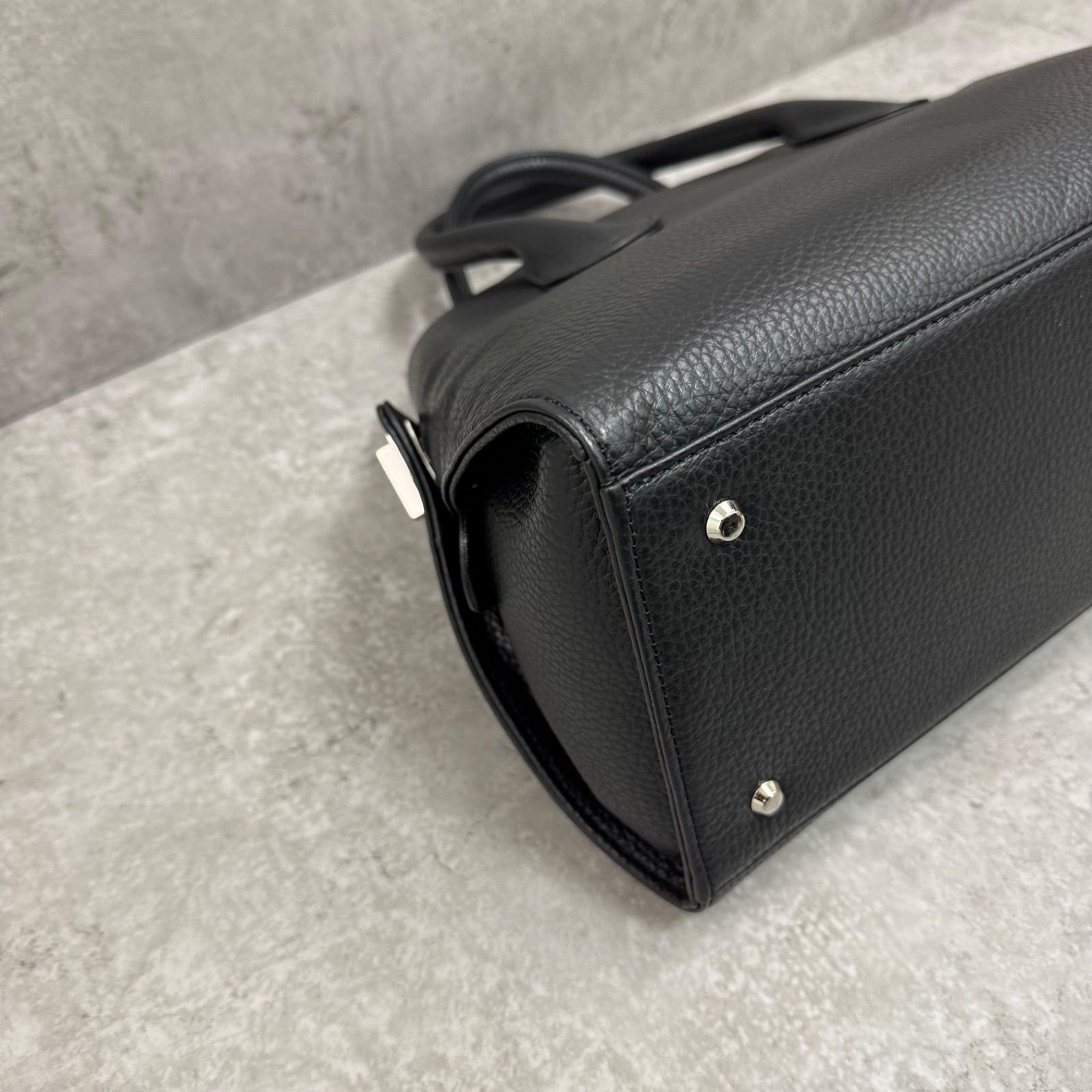 美品】傳濱野 デンハマノ Retia レティア 2WAY ハンドバッグ