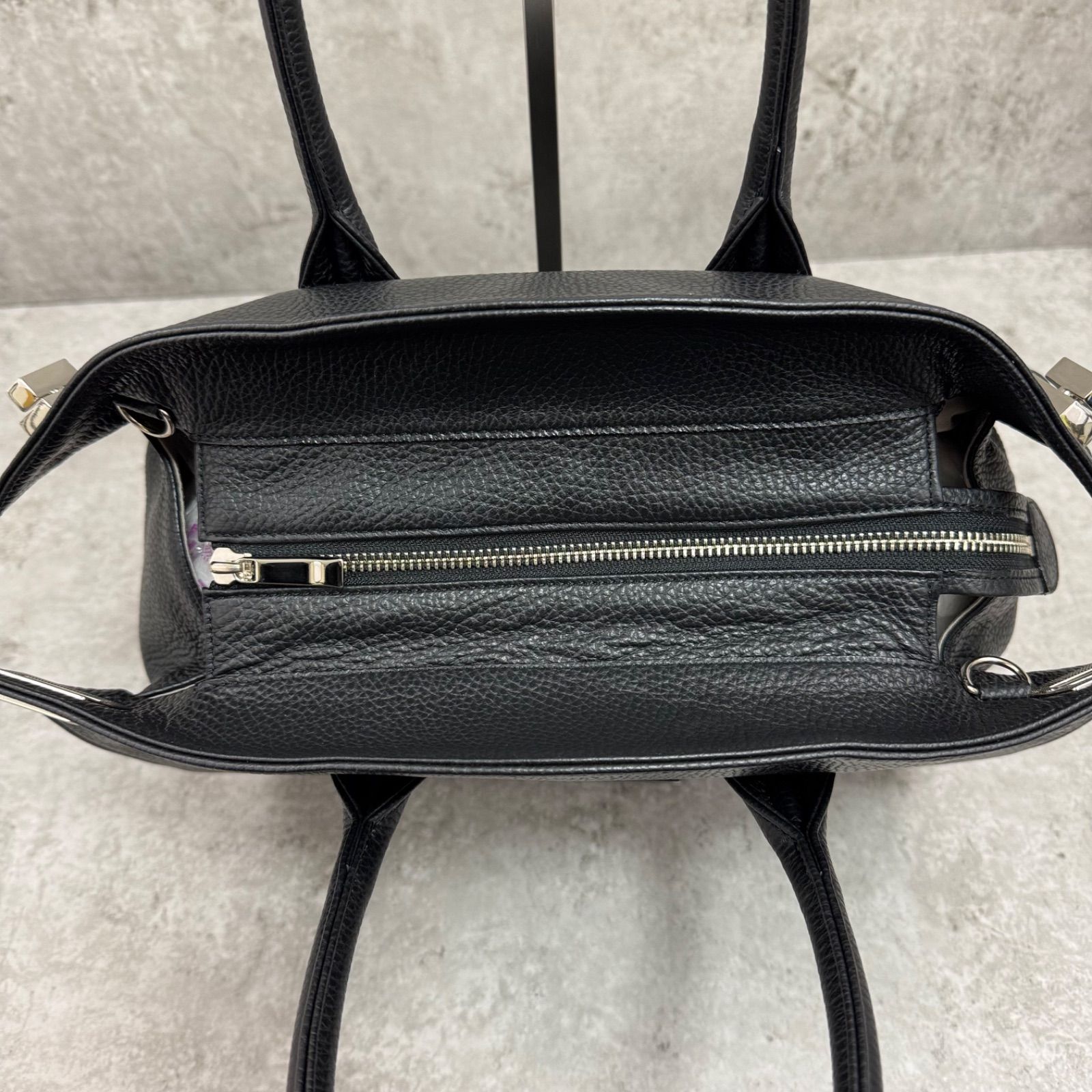 美品】傳濱野 デンハマノ Retia レティア 2WAY ハンドバッグ