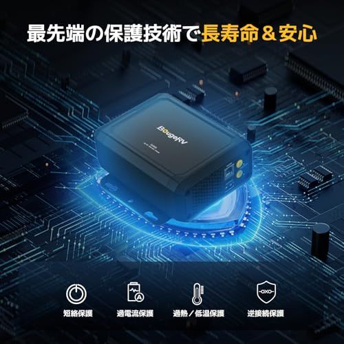 迅速に発送】BougeRV 走行充電器12V/24V 600W高出力 6倍急速充電