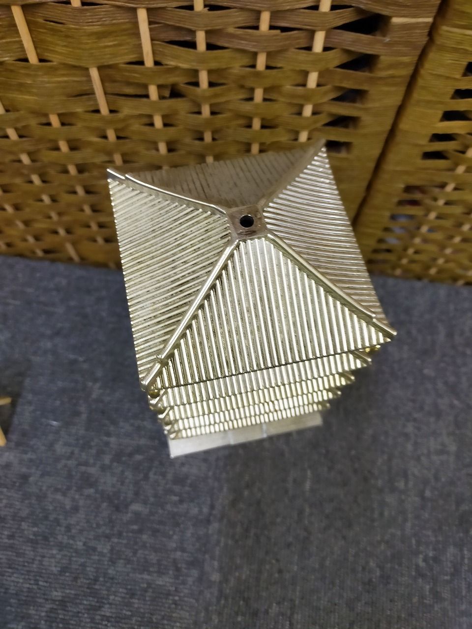 五重塔 プラスチック製 置物 昭和レトロ 和風インテリア 観光土産 模型