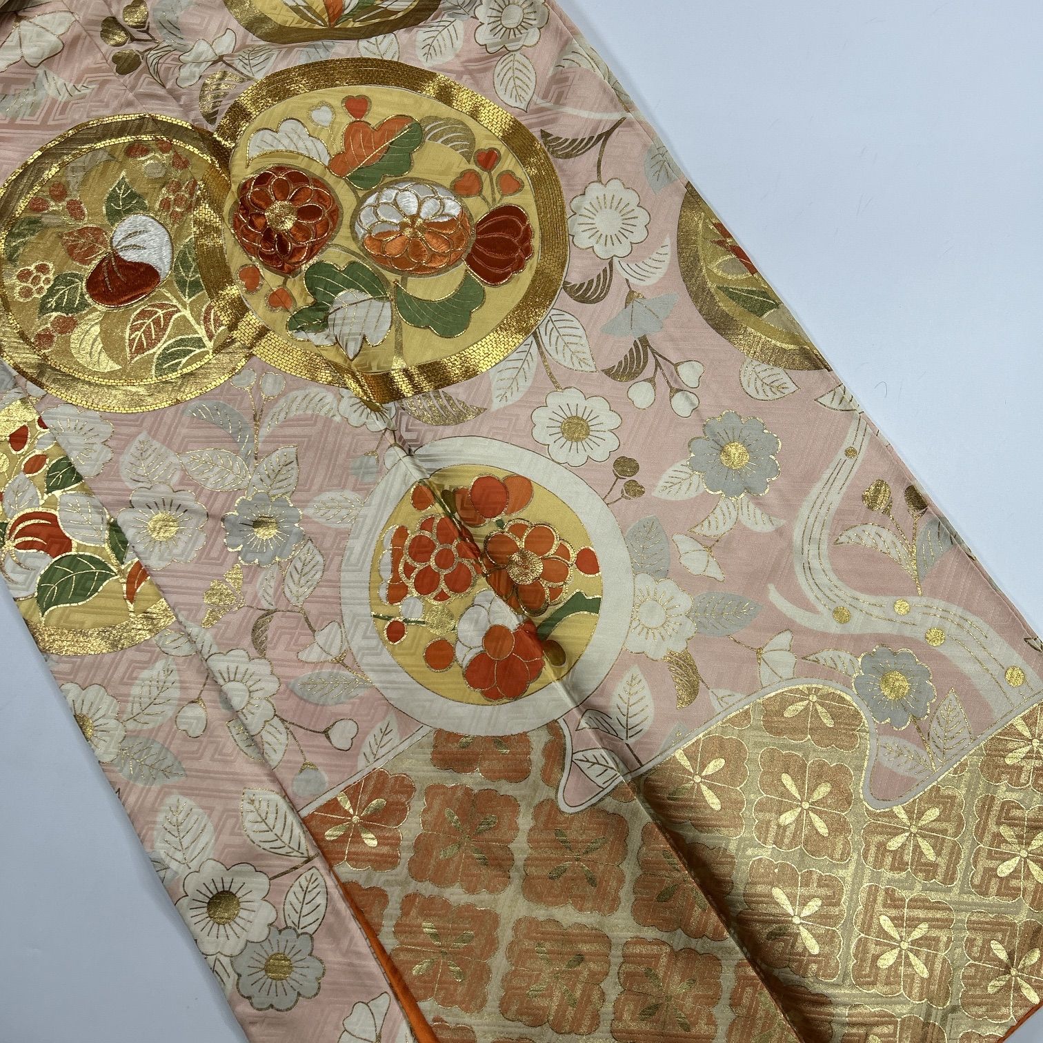 振袖 4枚 正絹 着物まとめ売り 同梱購入歓迎 リメイク用 着付け練習用