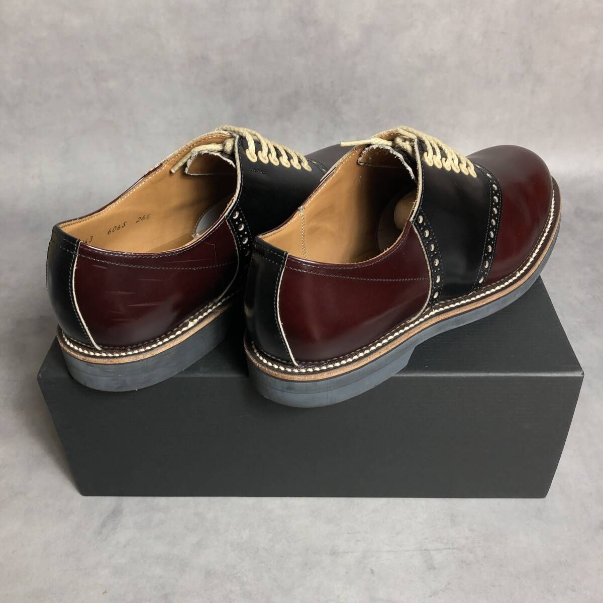 PQ069◇REGAL / GLADHAND : 606S GH コンビレザー サドルシューズ