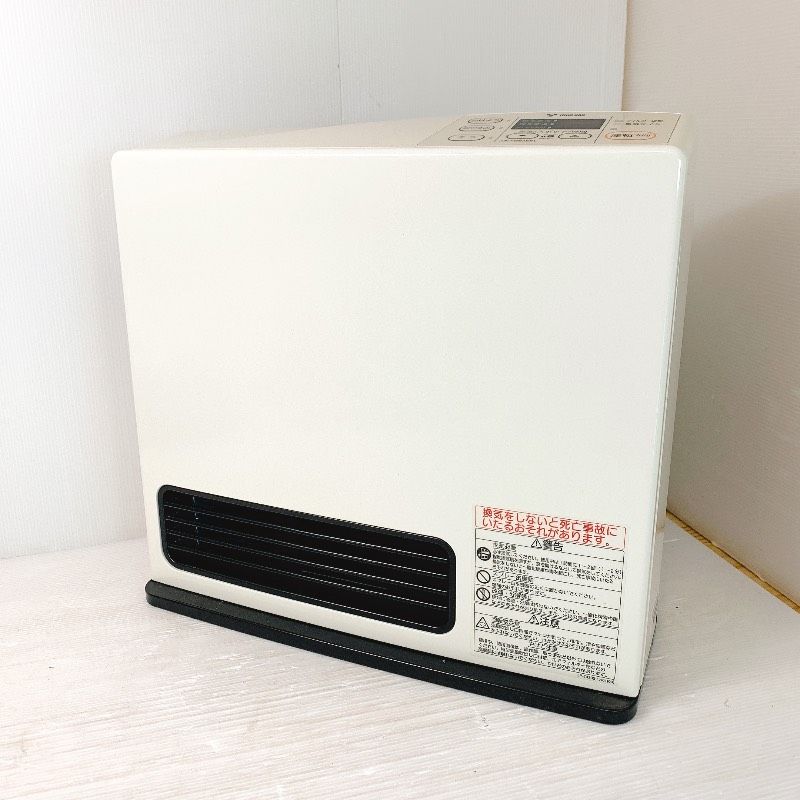 TOHO GAS ガスファンヒーター RC-24FSH ホワイト ホース付 都市ガス用