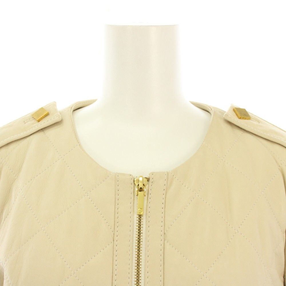 トリーバーチ TORY BURCH レザージャケット 革ジャン 羊革