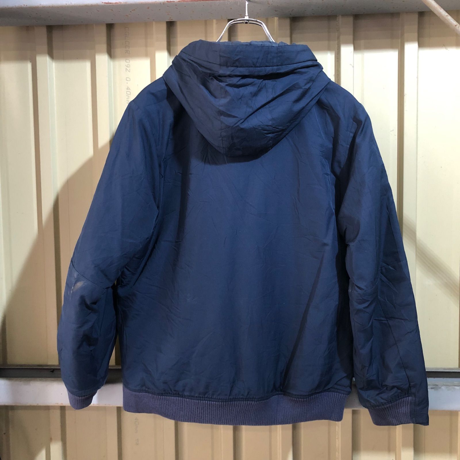 1589 NIKE ジップアップパーカーナイロンジャケット ネイビー L ナイキ 