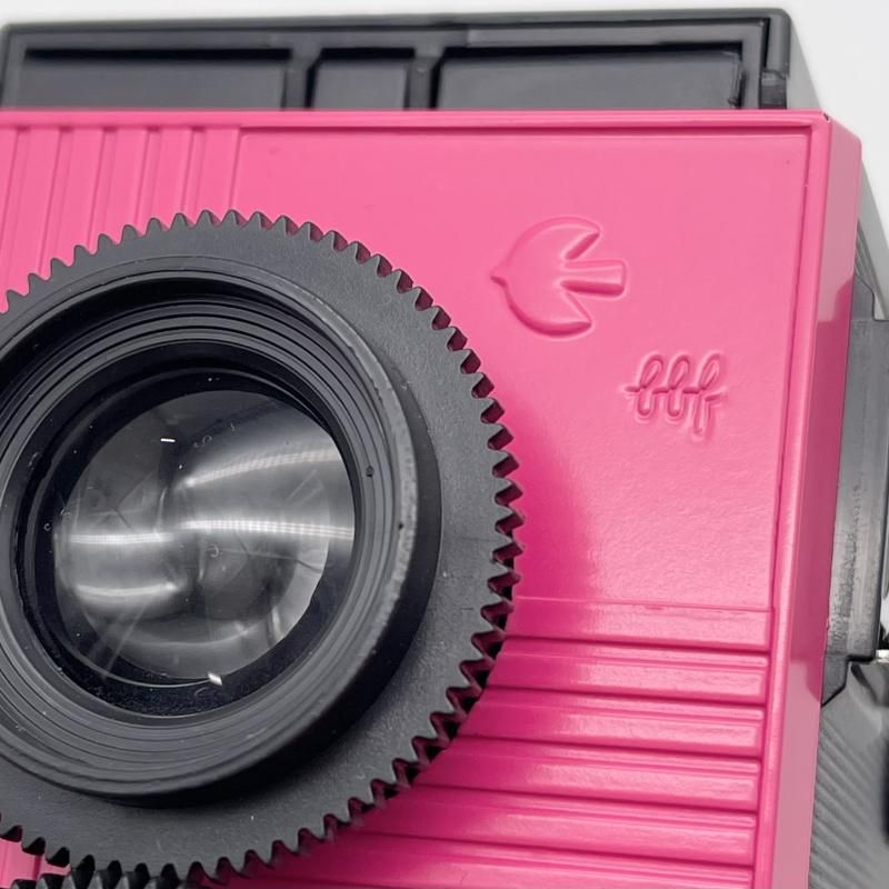 仮面ライダーディケイド Blackbird fly 35mm 2眼レフカメラ 中古】開封 blackbird,fly 35mm 2眼レフカメラ ピンク PowerShovel