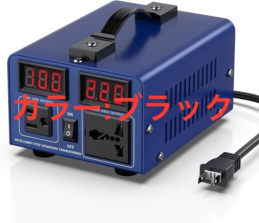 JARXIOKE】500W 海外旅行用変圧器 海外コンセント アップトランス