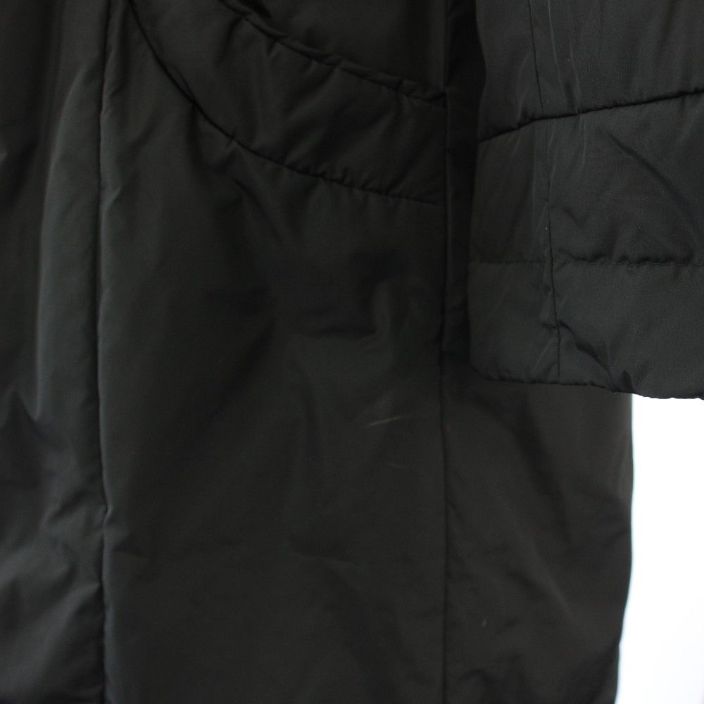 ヒロココシノ HIROKO KOSHINO ダウンコート アウター ロング 38 黒