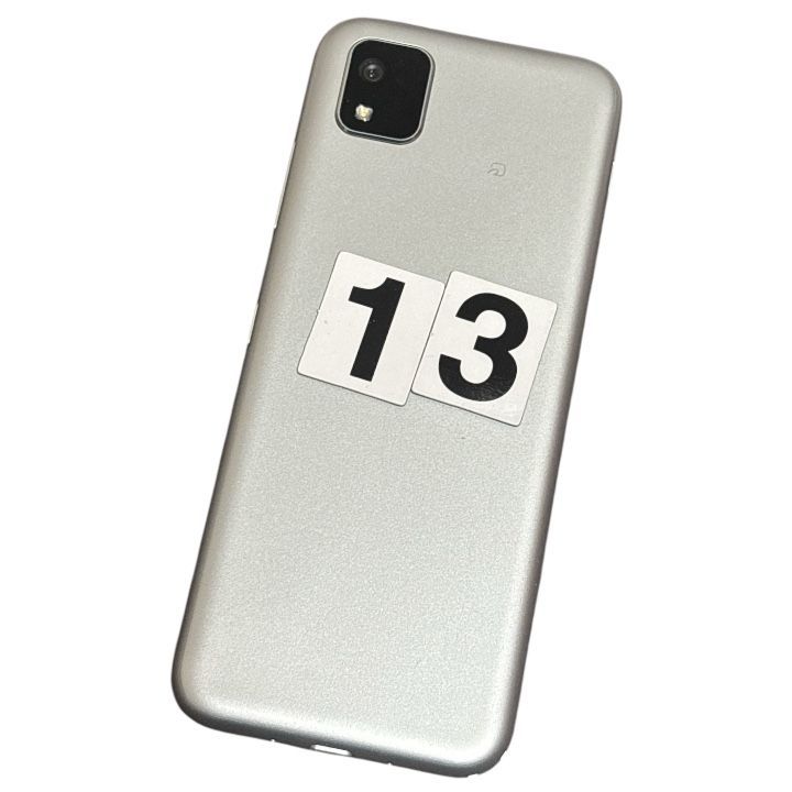 中古品 かんたんスマホ3 A205KC シルバー - メルカリ