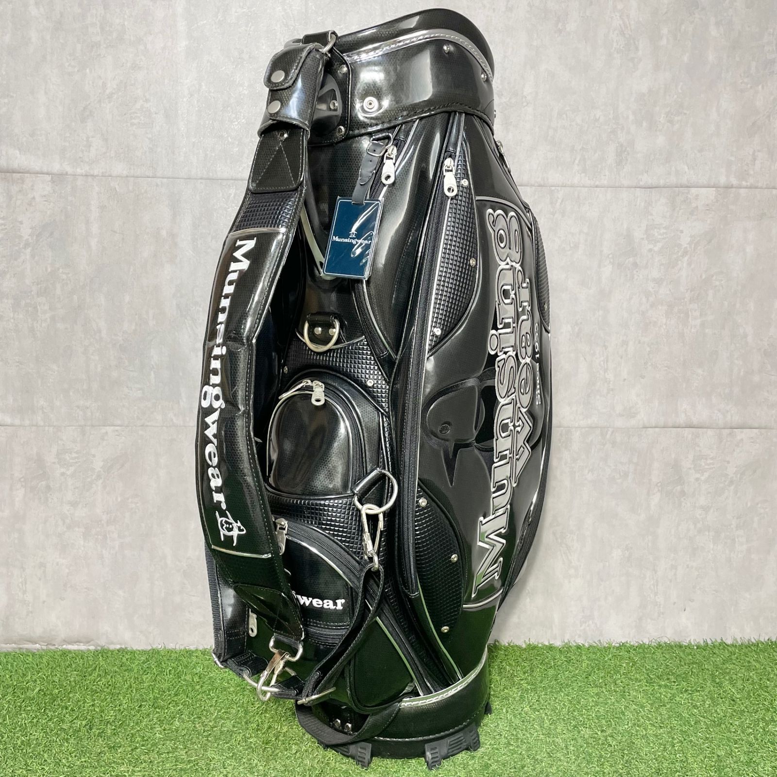 Munsingwear マンシングウェア キャディバッグ ゴルフバッグ ツアー