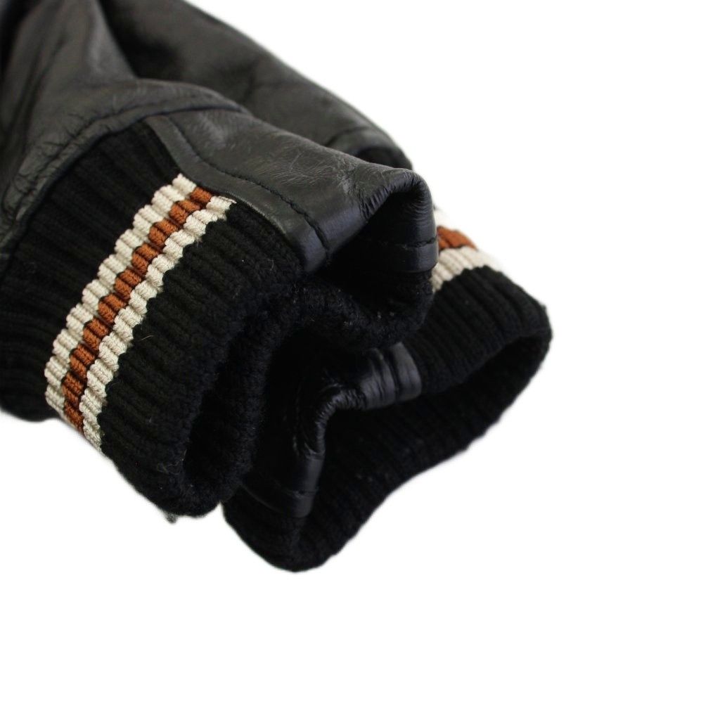 コーチ COACH スタジャン ジャケット ブルゾン ファー レザー ウール 2  