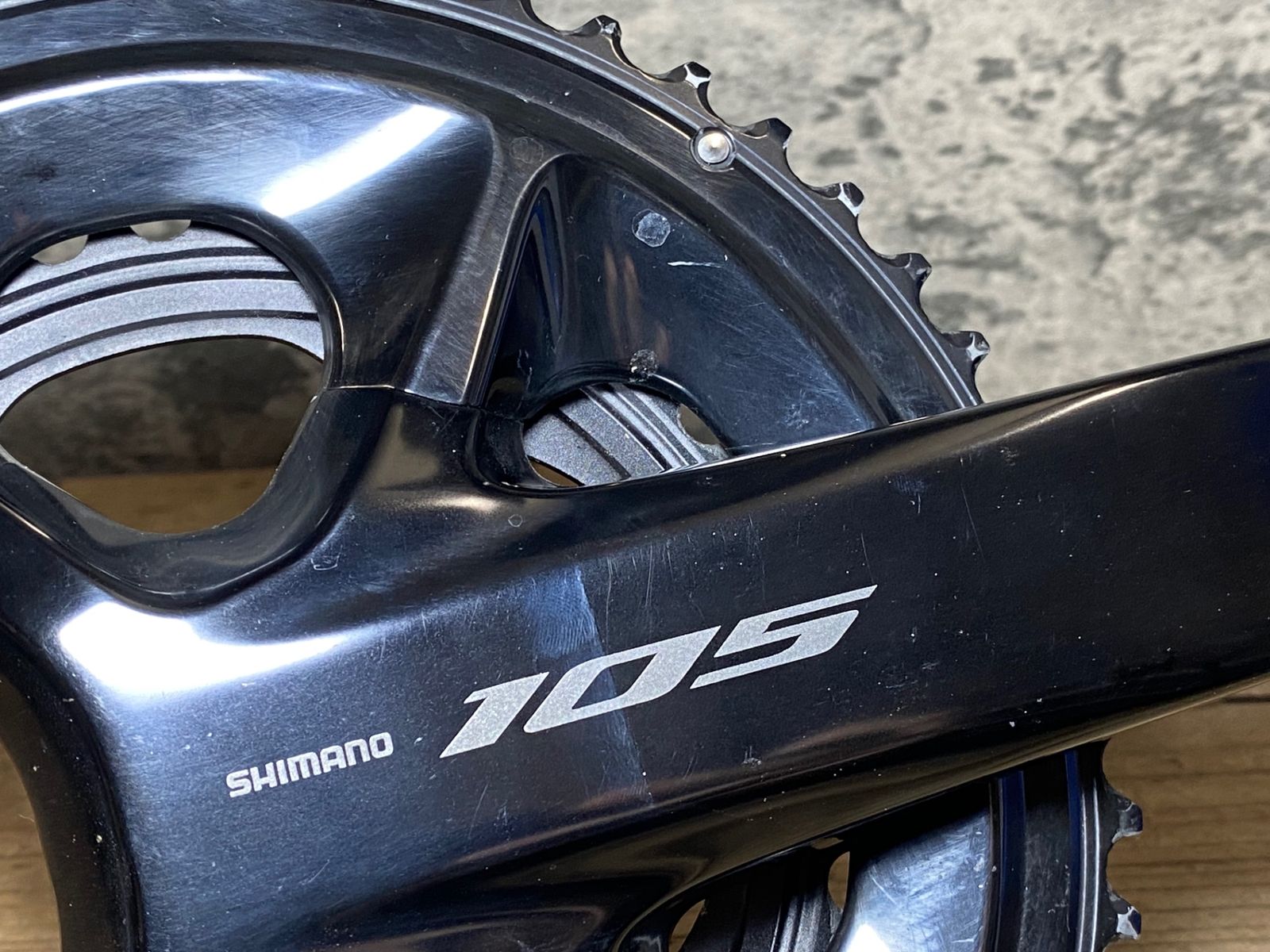 JR573 シマノ SHIMANO 105 FC-R7100 クランクセット 160mm - メルカリ