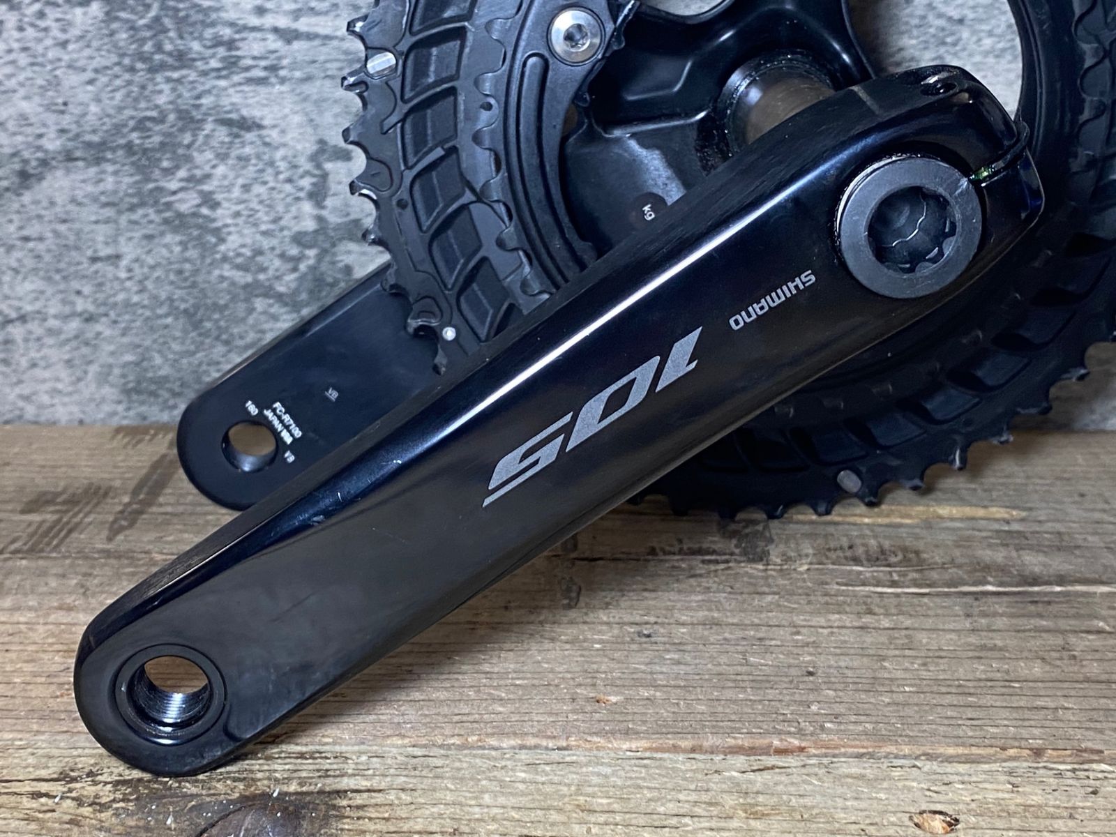 SHIMANO 105 クランクセット JR573 シマノ SHIMANO 105 FC-R7100 クランクセット 160mm - メルカリ