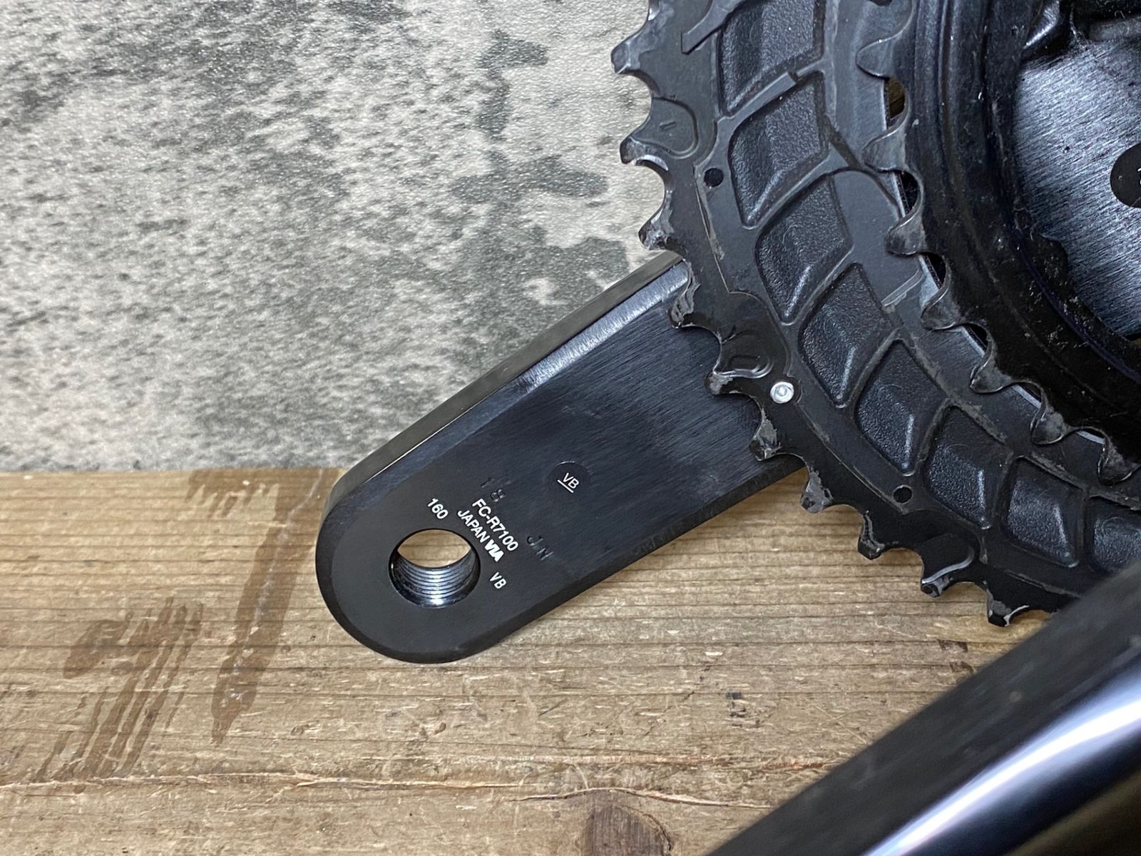 JR573 シマノ SHIMANO 105 FC-R7100 クランクセット 160mm - メルカリ