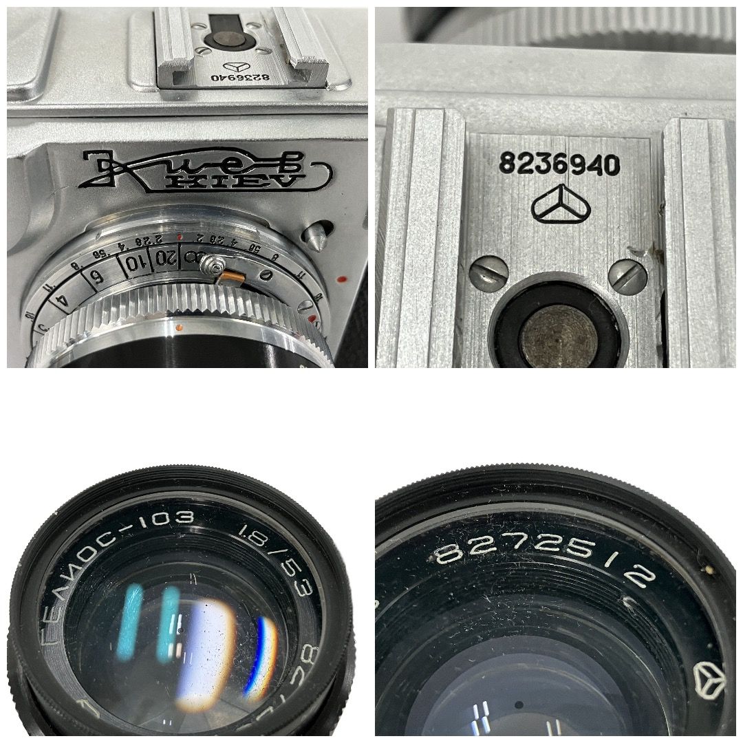 ジャンク　カメラ　まとめ　レンジファインダー　3 HIEV F1.8 53mm レンジファインダー フィルムカメラ ジャンク