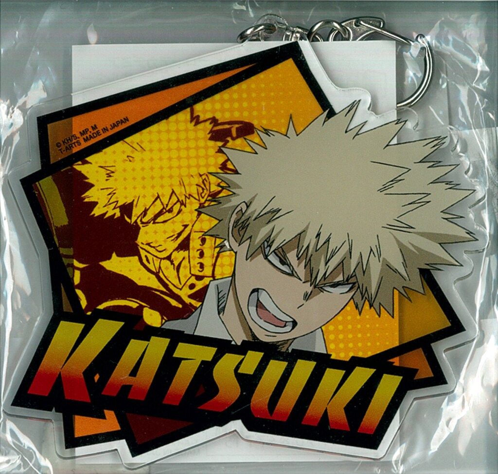 タカラトミーアーツ アクリルビッグキーホルダー 爆豪勝己 - メルカリ